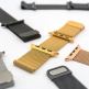 4smarts Metal Mesh Wrist Band - стоманена, неръждаема каишка за Apple Watch 42мм, 44мм (светлозлатист) thumbnail 3