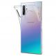 Spigen Liquid Crystal Case - тънък качествен силиконов (TPU) калъф за Samsung Galaxy Note 10 Plus (прозрачен)  thumbnail 3