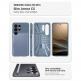 Хибриден удароустойчив кейс с отделение за кр. карти за Samsung Galaxy S26 Ultra - Spigen Slim Armor CS Case (син) thumbnail 7