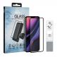 Eiger 3D Glass Full Screen Tempered Glass Screen Protector - калено стъклено защитно покритие с извити ръбове за целия дисплей на iPhone 11 (черен-прозрачен) thumbnail