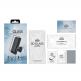Eiger 3D Glass Full Screen Tempered Glass Screen Protector - калено стъклено защитно покритие с извити ръбове за целия дисплей на iPhone 11 Pro (черен-прозрачен) thumbnail 2