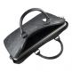 Guess UpTown Laptop Bag - луксозна дизайнерска чанта с дръжки и презрамка за преносими компютри до 15 инча (сива) thumbnail 2