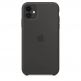 Apple Silicone Case КЛАС 1 - силиконов кейс за iPhone 11 (черен) thumbnail 2