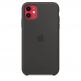 Apple Silicone Case КЛАС 1 - силиконов кейс за iPhone 11 (черен) thumbnail 6