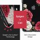 Spigen Ciel Red Floral Case - дизайнерски удароустойчив кейс за iPhone 11 (прозрачен) thumbnail 4