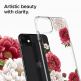 Spigen Ciel Red Floral Case - дизайнерски удароустойчив кейс за iPhone 11 (прозрачен) thumbnail 5