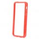 TPU Bumper Frame - силиконов бъмпер за iPhone 5C (червен) thumbnail 2
