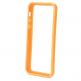 TPU Bumper Frame - силиконов бъмпер за iPhone 5C (оранжев) thumbnail