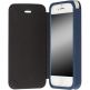 Krusell Malmo Flip cover - кожен калъф, тип портфейл за iPhone 5, iPhone 5S и iPhone 5C (син) thumbnail