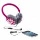 KitSound Earmuffs Fairislie - ушанки с вградени слушалки и микрофон за iPhone и мобилни устройства (розов) thumbnail 3