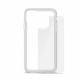Artwizz Bumper + Second Back - силиконов (TPU) бъмпер и стъклено защитно покритие за гърба за iPhone 11 (бял-прозрачен) thumbnail