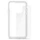 Artwizz Bumper + Second Back - силиконов (TPU) бъмпер и стъклено защитно покритие за гърба за iPhone 11 (бял-прозрачен) thumbnail 3