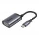 Baseus Enjoyment USB-C to VGA + USB-C PD Hub - USB-C хъб за свързване от USB-C към VGA и USB-C PD порт (тъмносив) thumbnail