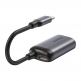 Baseus Enjoyment USB-C to VGA + USB-C PD Hub - USB-C хъб за свързване от USB-C към VGA и USB-C PD порт (тъмносив) thumbnail 4
