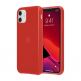 Incipio NGP Pure Case - удароустойчив силиконов (TPU) калъф за iPhone 11 (червен) thumbnail