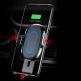 Baseus Wireless Charger Gravity Car Mount - поставка за радиатора на кола с безжично зареждане за Qi съвместими смартфони (сребрист) thumbnail 2