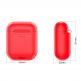 Baseus Airpods Silicone Wireless Charging Case - силиконов калъф с възможност за безжично зареждане за Apple Airpods (червен) thumbnail 7
