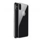 Baseus Back Glass Film - калено стъклено защитно покритие за задната част на iPhone X (тъмносив) thumbnail