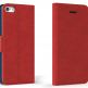 Tunewear Tunefolio - кожен калъф с фолио и поставка за iPhone 5C (червен) thumbnail
