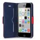 Tunewear Tunefolio - кожен калъф с фолио и поставка за iPhone 5C (червен) thumbnail 2