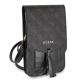 Guess Wallet Universal Phone Bag - кожена чанта (портфейл) с презрамка (черен)  thumbnail 3