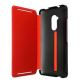 HTC One Max Flip Case V880  - оригинален кейс за HTC One Max (черен-червен) thumbnail