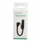4smarts SoundSplit Angled Lightning to Lightning & 3.5mm Audio Splitter - Lightning адаптер към 3.5 аудио изход и Lightning изход (12см) (черен) thumbnail 3