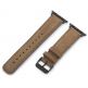 Torrii Leather Band - кожена каишка за Apple Watch 38мм, 40мм (кафява с кафеви шевове) thumbnail