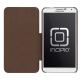 Incipio PlexFolio Case - хоризонтален поликарбонатов кейс за Samsung Galaxy Note 3 N9000 (кафяв)  thumbnail
