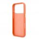 Дизайнерски кожен кейс с MagSafe за iPhone 17 Pro - Guess PU Saffiano Resin Logo MagSafe Case (оранжев) thumbnail 6