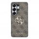 Дизайнерски кожен кейс за Samsung Galaxy S26 Ultra - Guess PU 4G Metal Logo Leather Hard Case (кафяв) thumbnail 3
