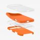 Силиконов (TPU) калъф с MagSafe за iPhone 17 Pro Max - Spigen Silicone Fit MagSafe Case (оранжев) thumbnail 5