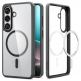 Хибриден кейс с висока степен на защита с MagSafe за Samsung Galaxy S26 - Spigen Ultra Hybrid MagSafe Case (черен-прозрачен) thumbnail