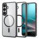 Хибриден кейс с висока степен на защита с MagSafe за Samsung Galaxy S26 - Spigen Ultra Hybrid MagSafe Case (черен-прозрачен) thumbnail 2