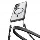 Хибриден кейс с висока степен на защита с MagSafe за Samsung Galaxy S26 - Spigen Ultra Hybrid MagSafe Case (черен-прозрачен) thumbnail 14