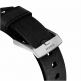 Nomad Strap Modern Leather - кожена (естествена кожа) каишка за Apple Watch 42мм, 44мм (черен-сребрист) thumbnail 9