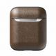 Nomad Leather Case - кожен (естествена кожа) кейс за Apple Airpods (тъмнокафяв) thumbnail 4