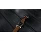 Nomad Strap Traditional Leather - кожена (естествена кожа) каишка за Apple Watch 42мм, 44мм (кафяв-сребрист) thumbnail 8