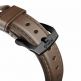 Nomad Strap Traditional Leather - кожена (естествена кожа) каишка за Apple Watch 42мм, 44мм (кафяв-черен) thumbnail 6