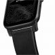 Nomad Strap Modern Leather - кожена (естествена кожа) каишка за Apple Watch 42мм, 44мм (черен) thumbnail 4