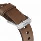 Nomad Strap Modern Leather - кожена (естествена кожа) каишка за Apple Watch 42мм, 44мм (кафяв-сребрист) thumbnail 6