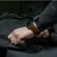 Nomad Strap Modern Leather - кожена (естествена кожа) каишка за Apple Watch 42мм, 44мм (кафяв-сребрист) thumbnail 7