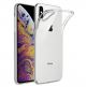 Ultra-Slim Case - тънък силиконов (TPU) калъф (0.3 mm) за iPhone XS, iPhone X (прозрачен) thumbnail