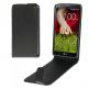 Leather Flip Case - кожен калъф за LG G2 (черен) thumbnail 8