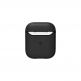 Incase Metallic Case - кожен кейс за Apple Airpods (черен) thumbnail 4