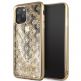 Guess Peony Liquid Glitter Case - дизайнерски кейс с висока защита за iPhone 11 Pro Max (златист) thumbnail 7