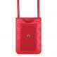 Guess Wallet Universal Phone Bag - кожена чанта (портфейл) с презрамка (червен)  thumbnail 4