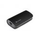 Platinet Power Bank Leather 5200 mAh - външна батерия с 2 USB изходa за таблети и смартфони (черен) thumbnail