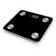 Platinet Bathroom Body Scale Smart Bluetooth - безжичен кантар за измерване на тегло, телесна маса, мазнини и др. за iOS и Android (черен) thumbnail