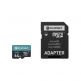 Platinet MicroSDXC Secure Digital + Adapter SD 64GB UI - памет карта със SD адаптер (клас 10) thumbnail